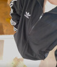 三葉草（Adidas）黑白 梭織 男女情侶經(jīng)典三條杠 夾克 外套 KB2466 XS 曬單實(shí)拍圖