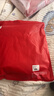 久歲伴暖氣團兒童保暖內衣男女童秋冬中厚雙面絨棉毛衫本命年紅色秋衣褲 曬單實(shí)拍圖