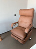 利沃諾真牛皮電動(dòng)老板椅辦公椅可躺180°電腦椅子通風(fēng)按摩撐腰E99棕真皮 曬單實(shí)拍圖