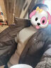 歐迪惠（Oudihui）2025年冬季新款棉服女加厚面包服羽棉襖絨服女棉衣羊羔毛拼接外套 咖色 M 建議85-120斤 曬單實(shí)拍圖