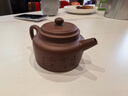 百年利永宜興紫砂壺純全手工原礦紫泥刻繪德鐘壺功夫茶具泡茶壺 曬單實(shí)拍圖