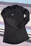 耐克NIKE男長(cháng)袖T恤 打底衫 速干透氣 緊身衣 FB7920-010 黑色XXL 曬單實(shí)拍圖