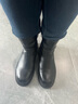 星期六厚底切爾西靴女2025秋冬季新款英倫風(fēng)復古瘦瘦靴皮帶扣單靴馬丁靴 曬單實(shí)拍圖