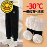 G.duck兒童棉褲女童冬季加絨加厚男童一條過(guò)冬三層褲子中大童運動(dòng)褲外穿 灰色三層夾棉加厚棉褲 110 曬單實(shí)拍圖