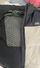 李寧童裝兒童羽絨服男大童保暖防潑水寬松85%鴨絨短羽絨服外套YYMV091 白樺灰-1 160 (含絨量約  129克) 曬單實(shí)拍圖