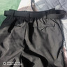 FPA戶(hù)外軟殼拉鏈直筒休閑褲男款 春秋季親膚垂感百搭寬松工裝長(cháng)褲子 黑色 M 曬單實(shí)拍圖