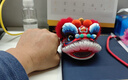 吉兔坊五色醒獅泥塑吉祥物桌面擺件家居室內辦公室車(chē)載喬遷開(kāi)業(yè)送禮物女 曬單實(shí)拍圖
