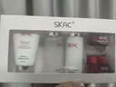 SKAC水乳護膚品套裝洗面奶面霜小樣旅行裝5件套中樣補水保濕正品大牌 SKAC護膚品套裝 曬單實(shí)拍圖