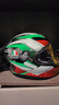 AGV K6S碳芳綸纖維大尾翼摩托車(chē)頭盔機車(chē)全盔賽車(chē)男女四季通風(fēng)3C EXCITE CAMO ITALY XL（適合59-60頭圍） 曬單實(shí)拍圖