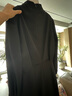 朗姿高領(lǐng)收腰輕禮服連衣裙小香風(fēng)氣質(zhì)通勤風(fēng)長(cháng)裙女2025年冬季新款 黑色 M 曬單實(shí)拍圖