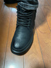 駱駝牌 馬丁靴戶(hù)外休閑工裝靴英倫風(fēng)機車(chē)男鞋 P14W342602 黑色 42 曬單實(shí)拍圖