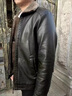 皮爾卡丹（pierre cardin）羊皮真皮皮衣男士休閑加肥加大碼中老年皮衣男秋冬季立領(lǐng)軟皮夾克 2952咖色 加絨 2XL 185 建議155-170斤 曬單實(shí)拍圖