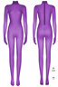 淶覓潤絲【蟬翼】絲襪連體衣性感油亮絲滑光澤誘惑長(cháng)袖超薄潤膚裸感緊身衣 紫色油亮 新色上市 L 5D閉襠-蟬翼絲-L碼(170-185cm) 曬單實(shí)拍圖