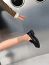 ZHR羊皮墊樂(lè )福鞋女2026新款女鞋學(xué)院風(fēng)制服JK皮鞋套腳單鞋KN278黑37 曬單實(shí)拍圖