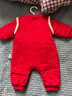 巴拉巴拉童裝嬰兒連體衣寶寶拜年服爬服哈衣2025新款冬裝包屁衣喜慶萌趣 曬單實(shí)拍圖