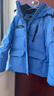 波司登（BOSIDENG）25年新款90絨鵝絨極寒羽絨服女款商場(chǎng)熱賣(mài)同款連帽外套B250242402 【趨勢推薦】光影藍5A38 -顯膚色 M 165/88A 體重約110-120斤 曬單實(shí)拍圖
