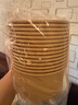 拜杰環(huán)保餐盒一次性飯盒圓形1000ml*20套加厚外賣(mài)露營(yíng)打包紙盒湯碗 曬單實(shí)拍圖