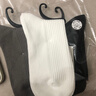 【高品質(zhì)】純棉襪子男秋冬加厚黑色商務(wù)小白襪運動(dòng)中筒襪吸汗防臭 男雙針長(cháng)襪彩色1雙 曬單實(shí)拍圖