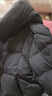 坦博爾韓版泡芙羽絨服女短款可脫卸帽冬天寬松厚外套TBF530368D 黑色 L 170/92A 曬單實(shí)拍圖
