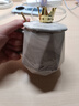 初暑恒溫杯55度暖暖杯子帶蓋加熱杯墊水杯陶瓷保溫杯辦公室生日禮物 皇冠白【禮盒裝】杯+蓋+勺+杯墊 曬單實(shí)拍圖