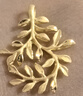 周生生新年足金樹(shù)葉型黃金吊墜女款 項墜不含素金項鏈 50461P計價(jià) 3.4克 曬單實(shí)拍圖