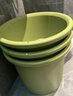 愛(ài)麗思（IRIS）Deepot深型花盆大號口徑家用樹(shù)脂塑料加侖月季繡球龜背竹專(zhuān)用植物 14號 淺綠色  (口徑46.5cm)約42L 曬單實(shí)拍圖