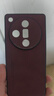mlnewOPPO FindX7鏡頭全包手機殼保護殼5G小羊皮手機套OPPOFindX7防摔保護套防滑 【酒紅色】配高清全屏曲屏軟膜 曬單實(shí)拍圖