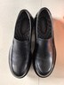 JIFAN輕奢品牌皮鞋男英倫風(fēng)商務(wù)真皮正裝鞋男士大碼圓頭休閑大頭皮鞋 黑色 套腳款 44 曬單實(shí)拍圖