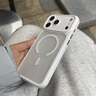 玄皇適用iphone17promax手機殼蘋(píng)果17pro鏡頭全包防摔保護套AI相機按鍵膚感磨砂抗指紋磁吸充電軟邊框 【白色】原機拍照按鍵丨magsafe磁吸 iphone17pro【贈無(wú)黑邊康寧膜】 曬單實(shí)拍圖