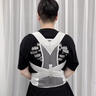 塔西伯利 TOIXI BRORY日本進(jìn)口開(kāi)肩美背矯姿帶成人男女矯正駝背脊柱拉伸矯正挺拔固定器 灰色【矯正駝背 男女通用】 XL碼適合135-160斤 曬單實(shí)拍圖
