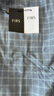 杉杉（FIRS）全棉磨毛襯衫男長(cháng)袖休閑格子純棉襯衣中老年爸爸襯衣 藍格 40 曬單實(shí)拍圖