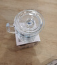 喜碧（Scybe）茶杯耐熱玻璃杯辦公杯玻璃茶杯帶蓋把手杯玻璃水杯格隆380ml 2只 曬單實(shí)拍圖