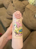 小馬寶莉（MY LITTLE PONY）兒童保溫杯SUS316男女生高顏值可愛(ài)學(xué)生上學(xué)專(zhuān)用雙飲水杯 粉色420ml+手提繩 曬單實(shí)拍圖