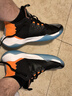 李寧暴風(fēng)3男鞋實(shí)戰秋冬季新款透氣耐磨防滑實(shí)戰比籃球鞋 黑色(暴風(fēng)) 41 曬單實(shí)拍圖
