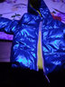 G.DUCKKIDS凱蒂加肥貓兒童羽絨服新款冬季亮色加厚款男童羽絨服 孔雀藍 110 建議身高90-100cm 曬單實(shí)拍圖