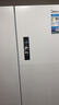 美的（Midea）M60機皇550法式四開(kāi)門(mén)冰箱523L大容量超薄嵌入式雙系統除菌一級能效制冰白MR-550WUFIPZE國家補貼 曬單實(shí)拍圖