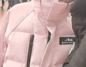 波司登（BOSIDENG）25年新款90絨鵝絨極寒羽絨服女款商場(chǎng)熱賣(mài)同款連帽外套B250242402 冰晶粉1942 -達人同款 M 165/88A 體重約110-120斤 曬單實(shí)拍圖