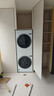 美的（Midea）清風(fēng)明月2.0洗烘塔 滾筒洗衣機全自動(dòng)10KG 帶烘干洗烘一體 熱泵 MGH20A-W+AIR 以舊換新 國家補貼  曬單實(shí)拍圖