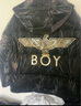 BOY LONDON【黑膠唱片】冬季幻彩短款無(wú)性別羽絨服N2891502 黑色N28915 M 偏大 曬單實(shí)拍圖