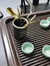 一品工坊黑檀茶道六君子套裝功夫茶泡茶工具茶臺用品大全茶桌擺件茶具配件 【電木鑲銅】暗香六君子 曬單實(shí)拍圖