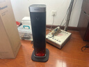 松下暖風(fēng)機家用石墨烯取暖器電暖器小太陽(yáng)浴室電暖氣冬季辦公室搖頭臥室遙控塔式熱風(fēng)機輕音PTC熱風(fēng)扇 升級曲面廣域炭火遙控觸屏款 曬單實(shí)拍圖