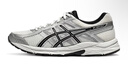 亞瑟士ASICS網(wǎng)面跑鞋百搭男鞋緩震運動(dòng)鞋透氣跑步鞋 GEL-CONTEND 4 白色/銀色 39.5 曬單實(shí)拍圖
