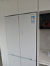 東芝（TOSHIBA）白珍珠521L十字門(mén)冰箱549雙系統60cm超薄零嵌自動(dòng)制冰大容量GR-RF549WI-PM165國家補貼 曬單實(shí)拍圖