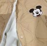 迪士尼（Disney）童裝冬季新款男女兒童卡通舒適保暖夾棉梭織連體衣爬服 淺咖 80cm 曬單實(shí)拍圖