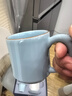 金鑲玉 陳文德老師手工制作 仿宋汝窯茶杯陶瓷茶水分離泡茶杯開(kāi)片辦公杯 陳文德云影天青汝窯四件杯 曬單實(shí)拍圖
