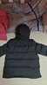左西童裝兒童羽絨服2025新款女童冬季保暖抗寒白鴨絨連帽面包服冬 黑色【高充絨抗菌絨】 140 【常規款140g丨中長(cháng)款163g】 曬單實(shí)拍圖