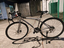金武端公路自行車(chē)成年人彎把輕便男女騎行單車(chē)入門(mén)級礫石公路車(chē)變速賽車(chē) 【鈦銀色】-30刀 26寸21速充氣胎 曬單實(shí)拍圖