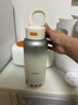 小雅象便攜式恒溫水壺嬰兒外出沖奶熱水壺燒水杯兒童恒溫杯保溫杯+快充 曬單實(shí)拍圖