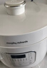 摩飛電器（Morphyrichards）電壓力鍋 家用4L多功能電高壓鍋電飯煲火鍋 智能控壓花式養生鍋燉湯鍋MR8700白 曬單實(shí)拍圖