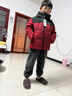 波司登（BOSIDENG）【瘋狂動(dòng)物城】25款羽絨服男女童90絨連帽新年紅外套新年紅本命年 馬到成功9FS4-趨勢推薦 【新年聯(lián)名】 140 /64 約130-140cm 30kg 曬單實(shí)拍圖
